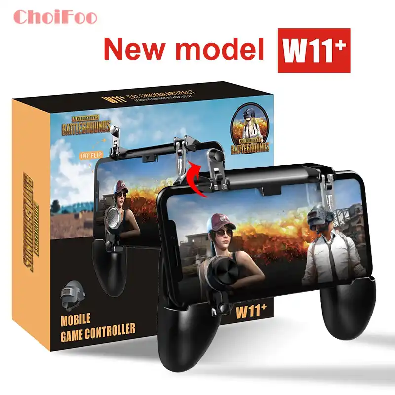 Detail Feedback Questions About W11 Pugb Mobile Game Controller - w11 pugb mobile game controller free fire pubg mobile joystick gamepad metal l1 r1 button for